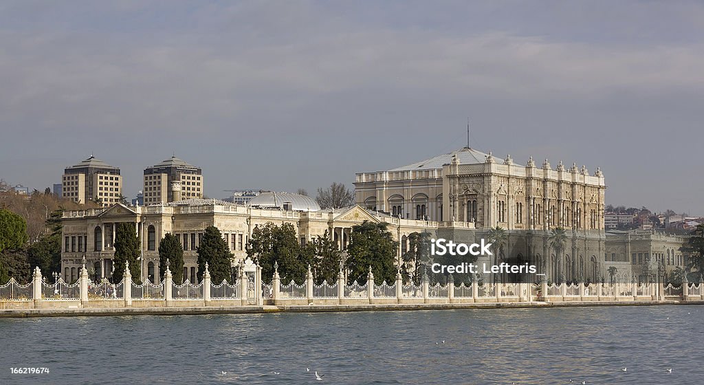 Palácio de Dolmabahçe, Istambul, Turquia - Royalty-free Antigo Foto de stock