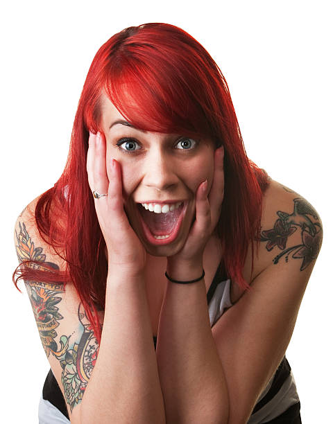 istock Screaming Woman With Hands on Face 166219677