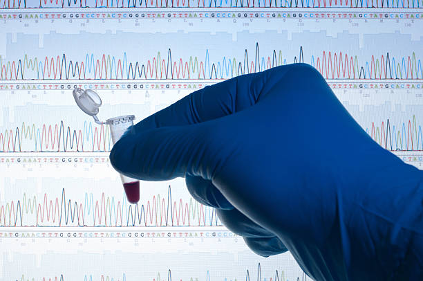 DNA test stock photo