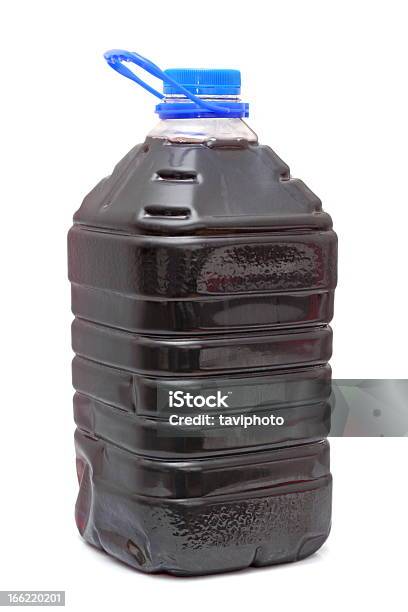 Foto de Vinho Tinto Na Contéiner De Plástico e mais fotos de stock de Azul - Azul, Bebida, Bebida alcoólica