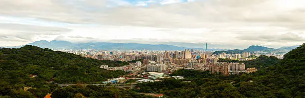Taipei panoramic ,Taiwan