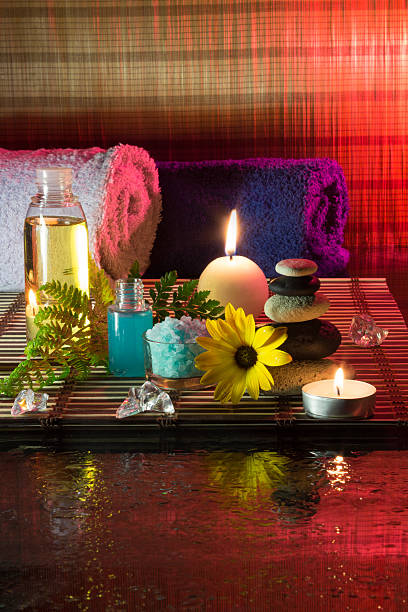 istock preparation for the bathroom and massage 166223970