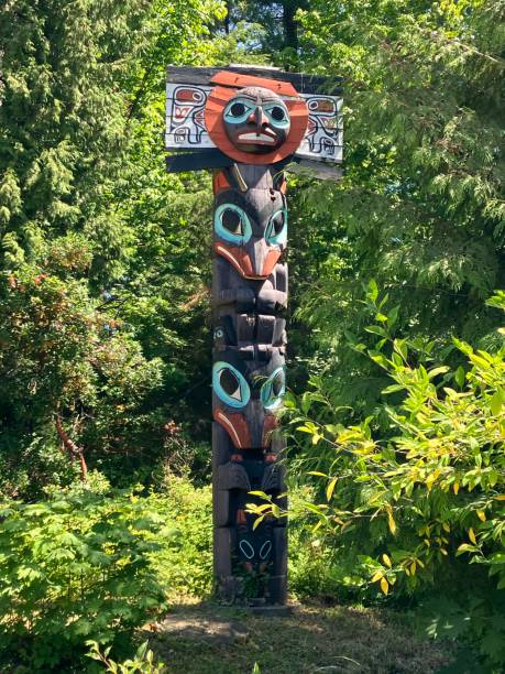 istock Totem pole in Vancouver, 2023 1662258296