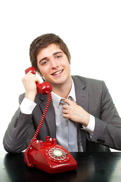 istock Relaxed businessman on the phone 166226019