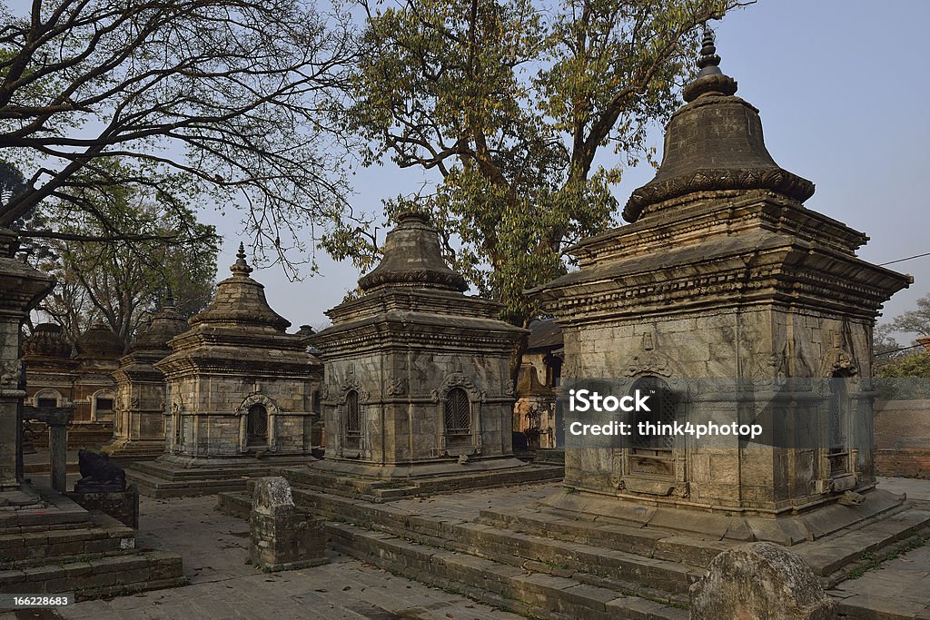 Pashupatinath templo de Katmandú, Nepal - Foto de stock de Antiguo libre de derechos