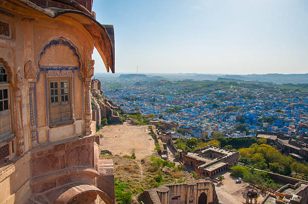 Cтоковое фото Великолепный Mehrangarh Форт в Джодхпур, Раджастхан