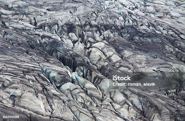 Foto de Geleira De Skaftafell Skaftafellsjokull Moraine National Park Islândia e mais fotos de stock de Abstrato