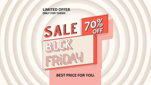istock BLACK FRIDAY SALE BANNER. BLACK FRIDAY SALE BACKGROUND 1662561548