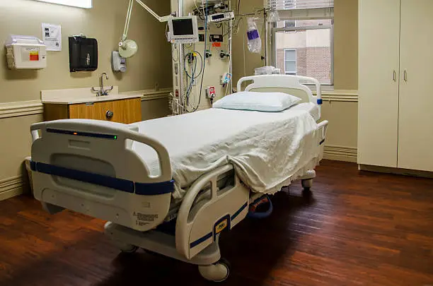 Photo of Intensive care unit room