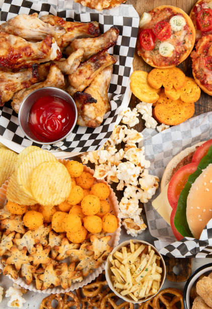 istock Fast food and unhealthy eating concept. 1662627295
