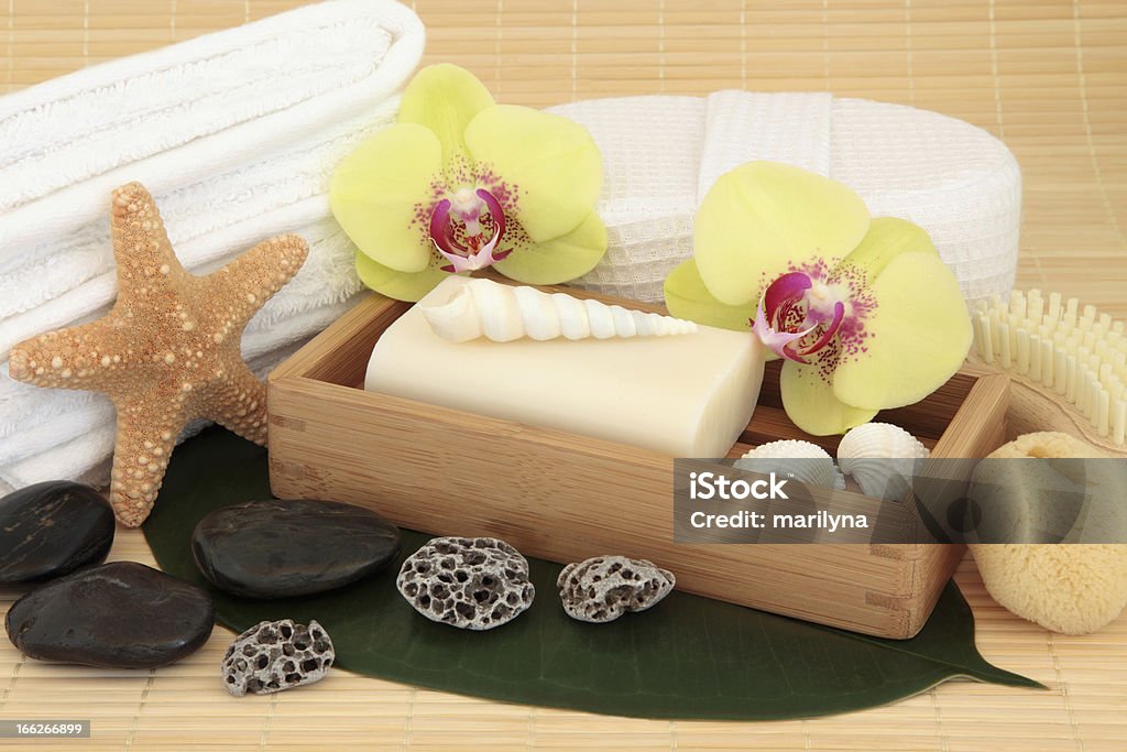 Tropical de tratamento de Spa - Foto de stock de Amimar royalty-free