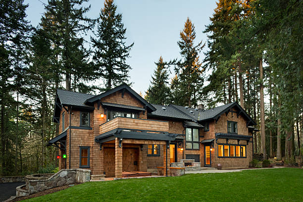 istock Amazing House and Backyard 166267258