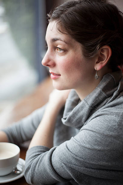 istock Young Woman with Beautiful Green Eyes 166268541