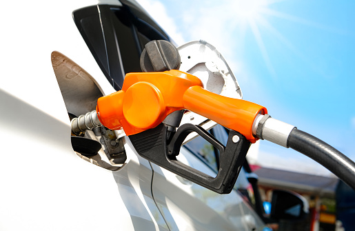 Refuel the car at the refueling point. Energy Concepts Gasoline Gasohol Alternative Energy