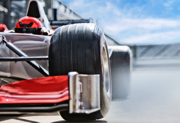 Race car sitting on track  racecar photos stock pictures, royalty-free photos & images
