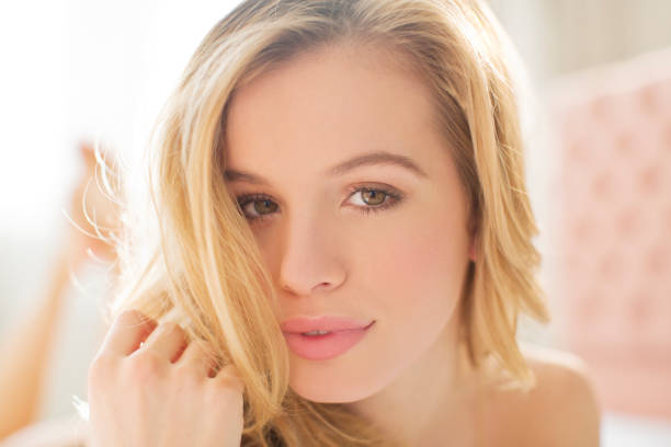 istock Close up of woman's face 166273165