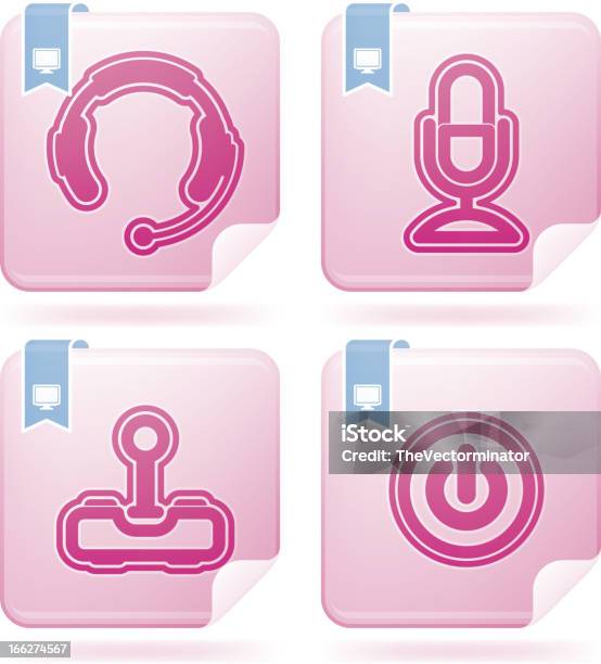 Internet Icons Stock Illustration - Download Image Now - Blue, Brand Name Video Game, Computer