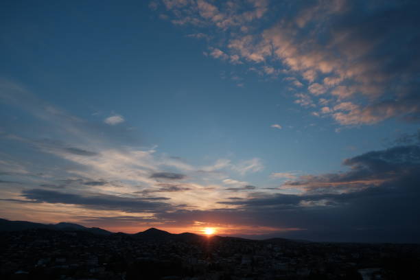 istock clouds at sunset. clouds in the sky during sunset over Kutaisi. sunset background. dramatic clouds 1662783186