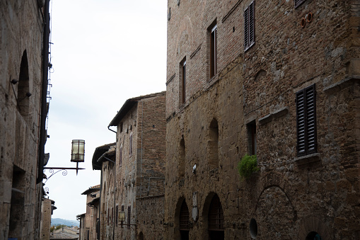 San Gimignano. Italy. ancient italian city