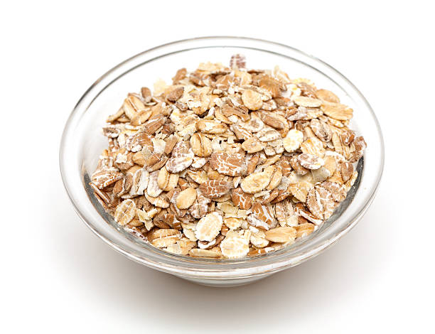 istock rolled oats in a glass bowl 166282204