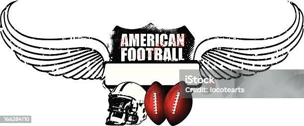 American Football 막다 윙즈 0명에 대한 스톡 벡터 아트 및 기타 이미지 - 0명, 고풍스런, 공-스포츠 장비