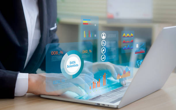 istock Data Scientist concepts are useful and used to analyze and create value in data, neural networks, artificial intelligence, ML, analytics. 1662875613