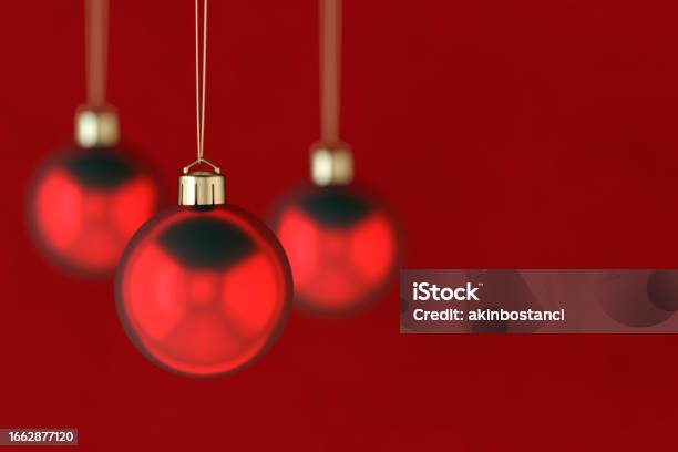 Christmas Background With Star Shape On Red Background New Year Concept Stock Photo - Download Image Now