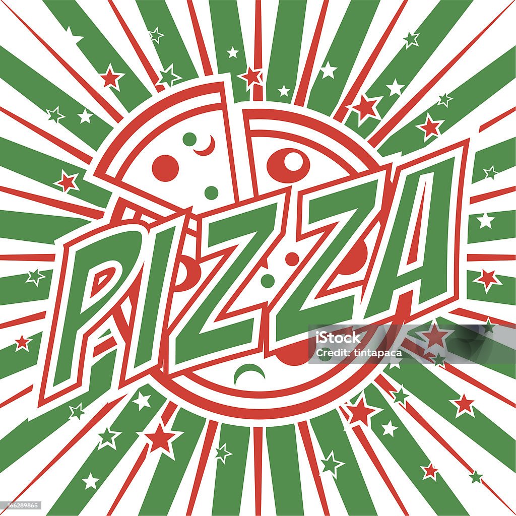 De pizza ou une box design - clipart vectoriel de Boîte à pizza libre de droits