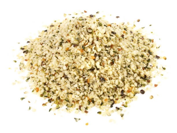 istock Shelled Hemp Seed - Healthy Nutrition Isolated 1662909819