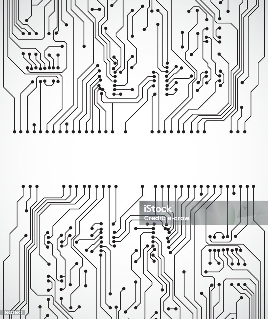 回路基板の背景 - イラストレーションのロイヤリティフリーベクトルアート