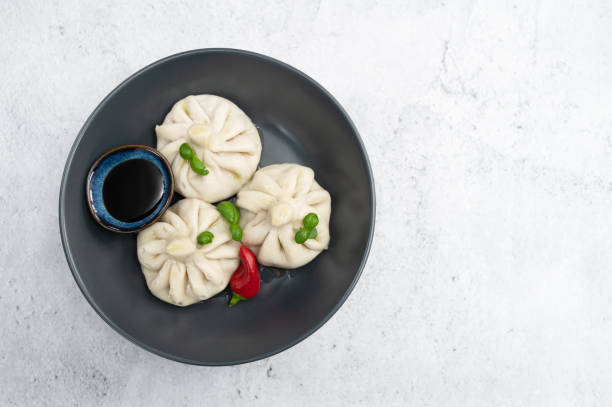 istock Traditional asian food manti 1662917343