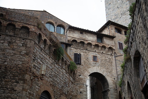 San Gimignano. Italy. ancient italian city