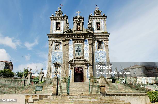 Santo Ildefonso Church In Porto Portugal Stock Photo - Download Image Now - Baroque Style, Catholicism, Church