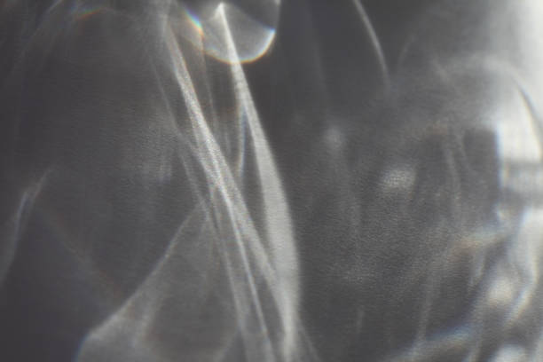 istock Blurred Soft focus gray grain texture wall with rainbow refraction. Light and shadow smoke abstract background. 1663050603