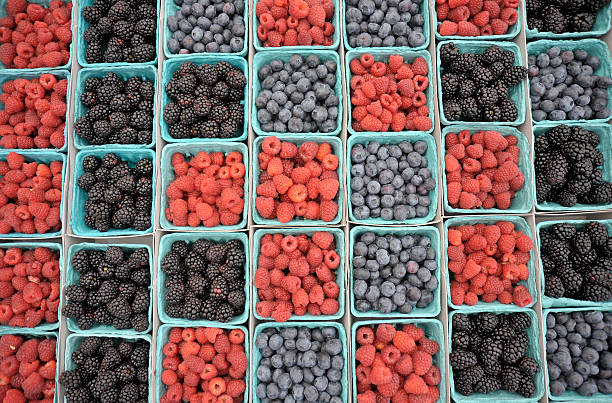 istock Mixed Berries at Farmers Market 166305939