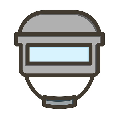 Pubg Vector Thick Line Filled Colors Icon For Personal And Commercial Use.