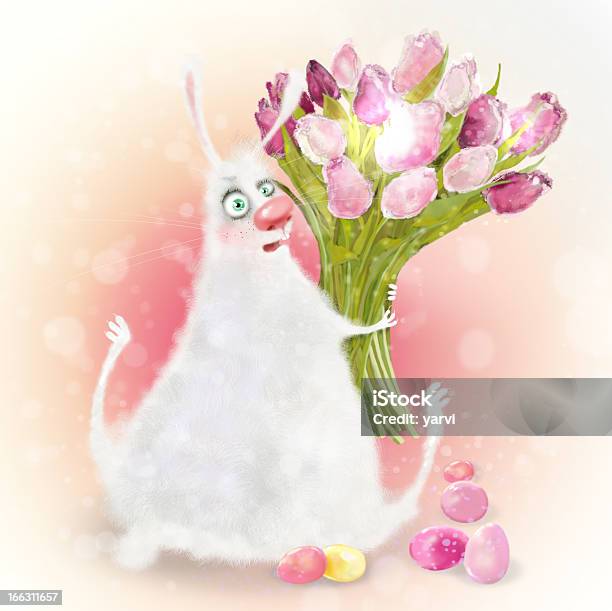 Easter Bunny Stock Vektor Art und mehr Bilder von Blume - Blume, Ei, Feiertag