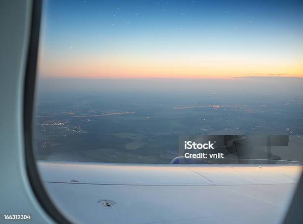 Photo libre de droit de Vue Aérienne banque d'images et plus d'images libres de droit de Avion - Avion, Bleu, Brouillard