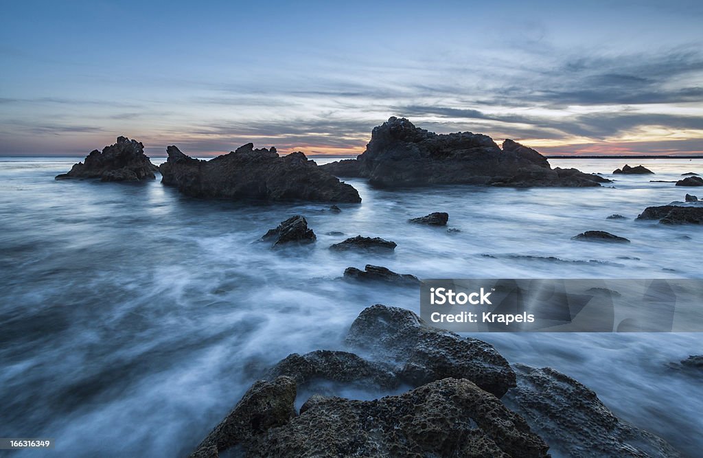 Rocky côte marin - Photo de Bleu libre de droits