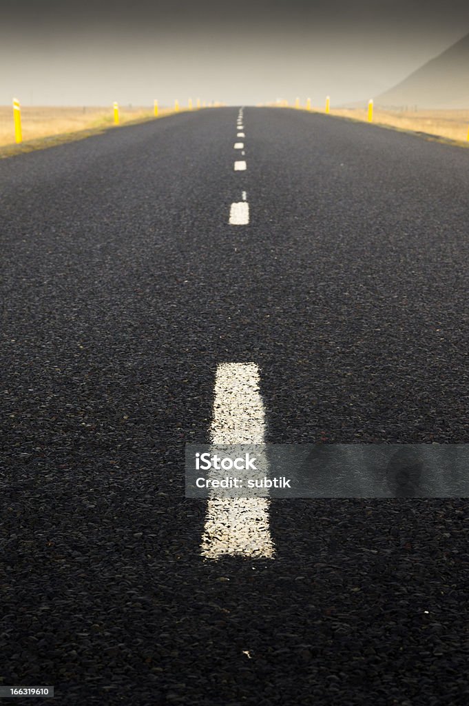 Islandais road - Photo de Ciel libre de droits