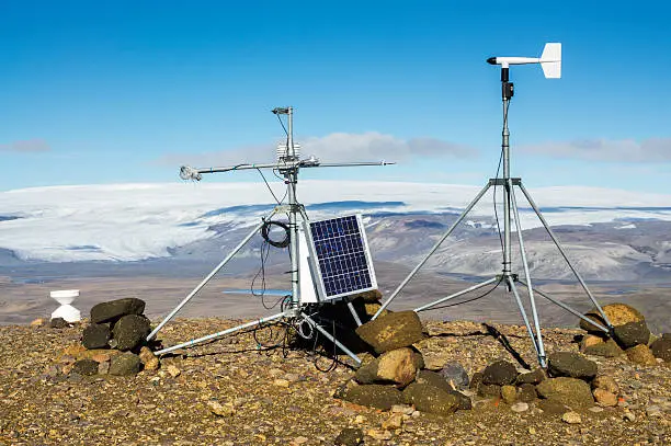 meteorological station in iceland