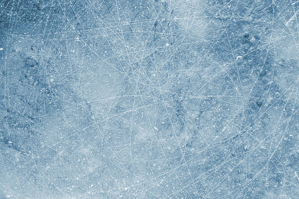 Scratched Ice background stock photo