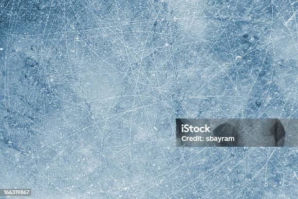 Scratched Ice Background Stock Photo - Download Image Now - Ice, Textured, Textured Effect