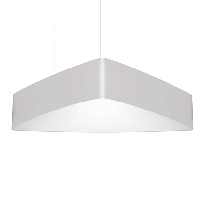 Hanging Triangle Trade Show Display Realistic Vector Mockup Triangular ...