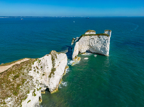 Old Harry Rocks, out to sea