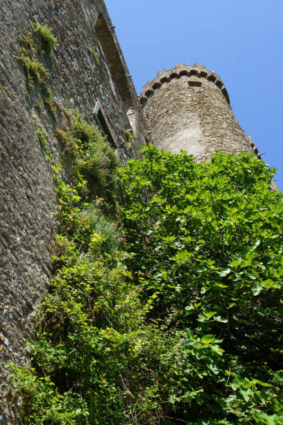 Fosdinovo, Italy - June 26, 2023: Fosdinovo, medieval town in Massa Carrara province, Tuscany, Italy
