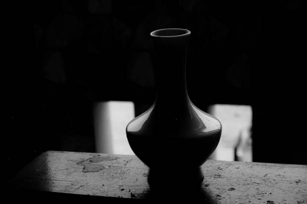 istock A vase of flower in the dark 1663253504
