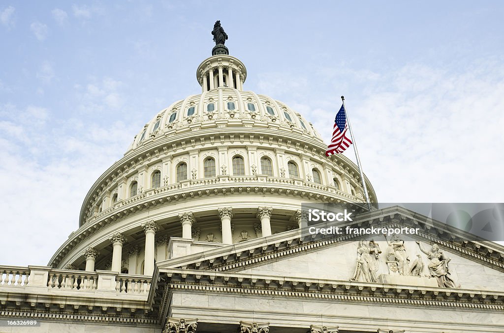 USA-Washington DC Capitol budynków - Zbiór zdjęć royalty-free (Architektura)