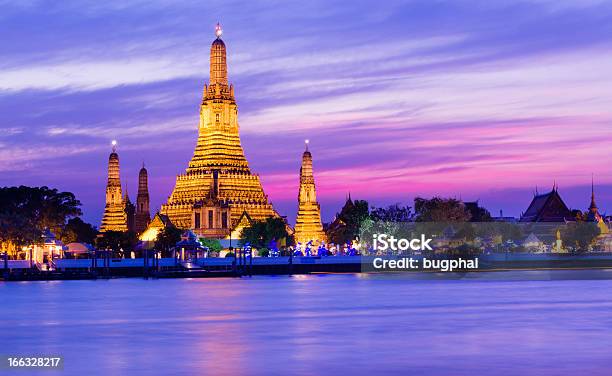 Wat Arun Temple Bangkok Thailand Stock Photo - Download Image Now - Architecture, Asia, Asian Culture