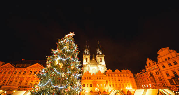istock Christmas night cityscape in Vienna on december 1663313335